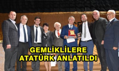 Gemliklilere Atatürk Anlatıldı