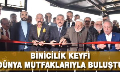 Binicilik keyfi Dünya Mutfaklarıyla Buluştu