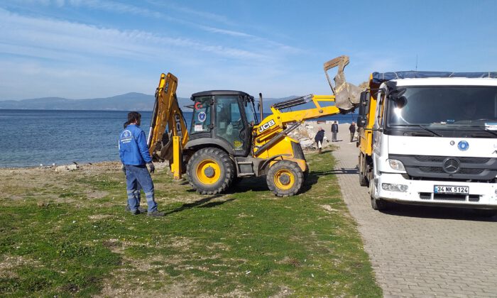 Sahillerde mesai erken başladı