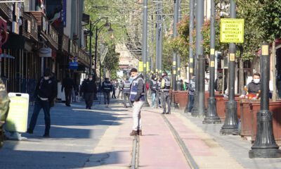 Cumhuriyet Caddesi yaya trafiğine kapatıldı