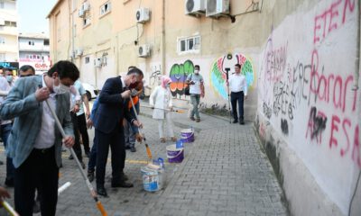 Grafiti temizliği