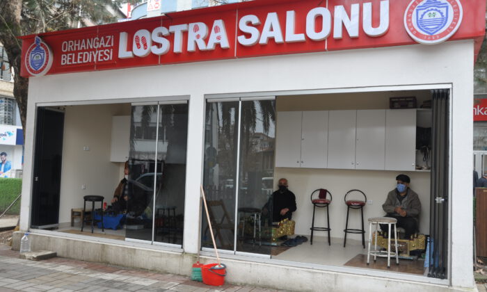 LOSTRA SALONU HİZMETE GİRDİ