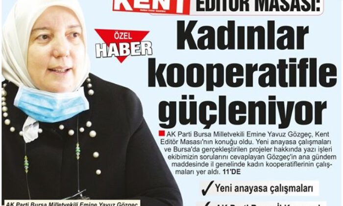 Kadınlar kooperatifle güçleniyor