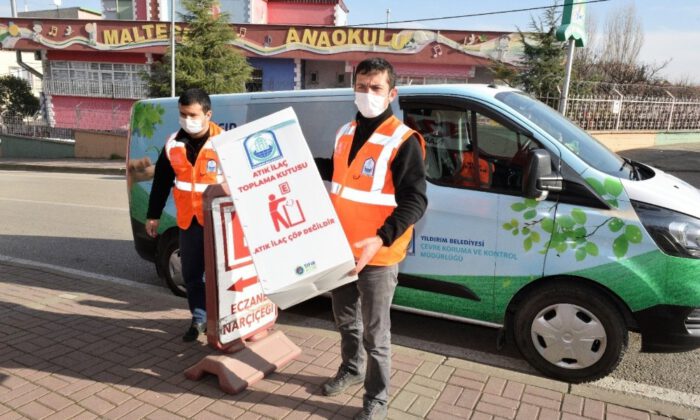 Yıldırım Belediyesi’nden atık ilaç toplama kampanyası