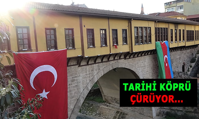 Irgandı köprüsü çökme tehlikesiyle karşı karşıya