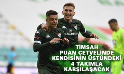 Bursaspor zorlu fikstürü avantaja çevirmek istiyor