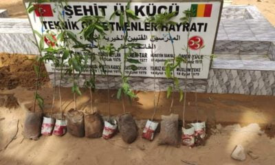 Mali’de şehitler adına su kuyusu açıldı