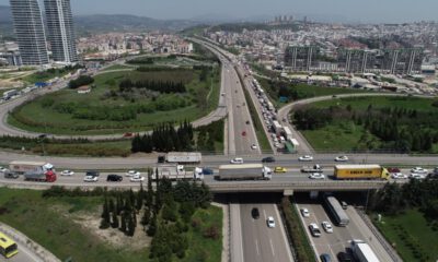 İstanbul-İzmir otobanı durma noktasına geld