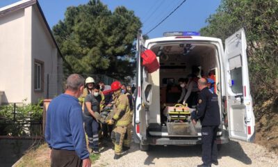 Gemlik’teki traktör kazasında sürücü ağır yaralandı