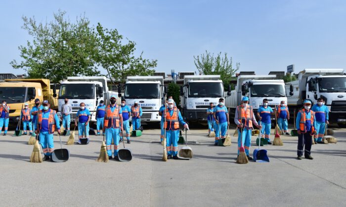 Yıldırım Belediyesi’nden hijyen seferberliği