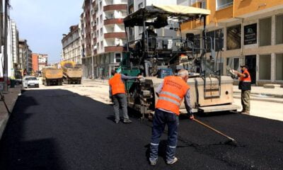 Osmangazi’de yollar asfaltla yenileniyor