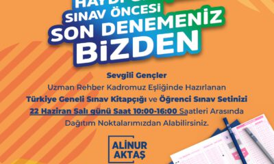 Son sınav denemesi Büyükşehir’den