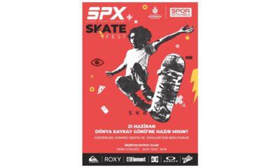 21 Haziran Dünya Kaykay Günü, SPX Skate Fest’te kutlanacak