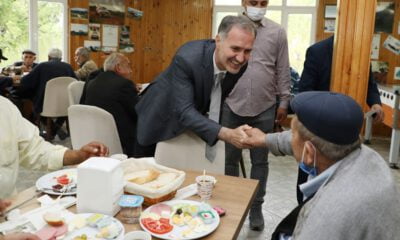 Başkan Taban’dan Huzur Evi ziyareti