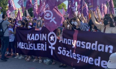 İstanbul Sözleşmesi’nin feshi protesto edildi