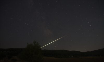 Meteor düşüşü Bursa’da görüntülendi̇