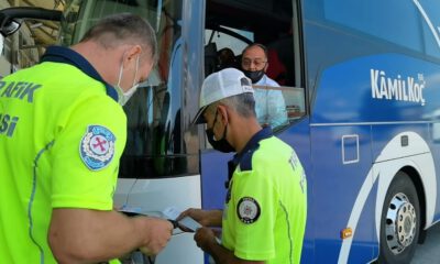 Bursa’da otobüs seferleri polis kontrolünde