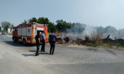 Bursa’da yangın, büyümeden söndürüldü