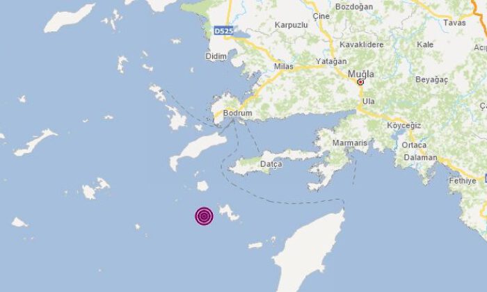 Datça açıklarında yine deprem oldu