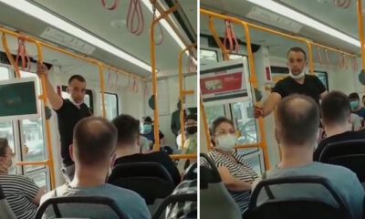 Metroya maskesiz binince…