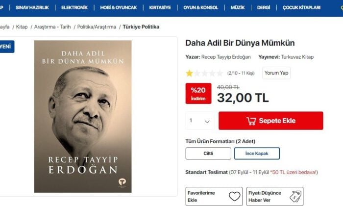 Cumhurbaşkanı Erdoğan’ın kitabı yarın çıkıyor