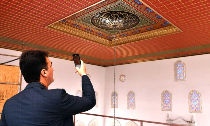 Osmangazi Camii’ne yakışan hizmet