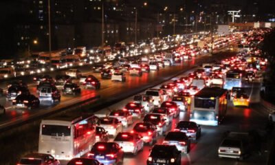 İstanbul’da trafik yoğunluğu yüzde 70