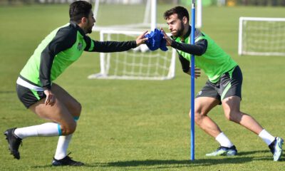 Bursaspor taktik idman yaptı