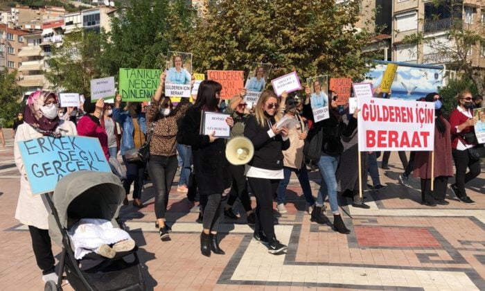 Gülderen Yeşildağ için yürüyüş düzenlendi