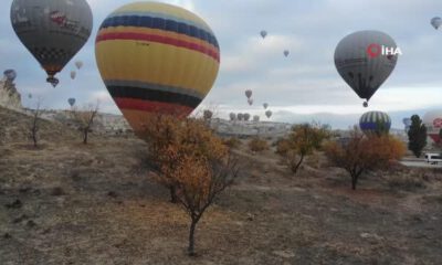 Kapadokya’da sonbahar güzelliği