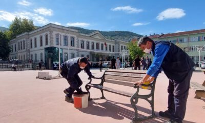 Osmangazi’den okullara bakım