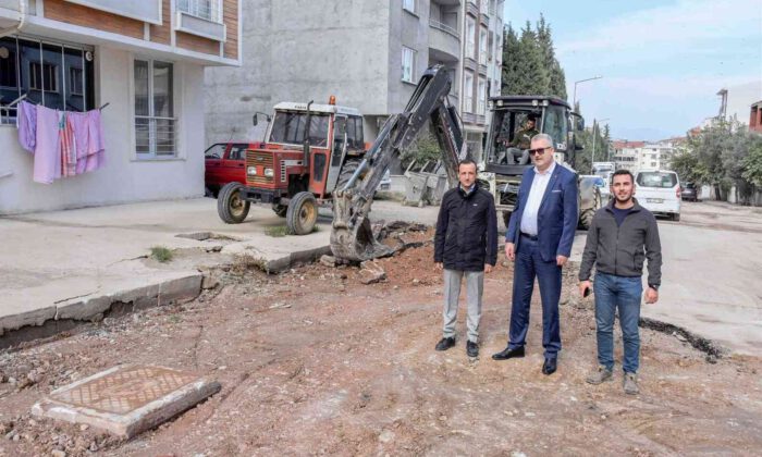 Karacabey’de altyapı çalışmaları tam gaz