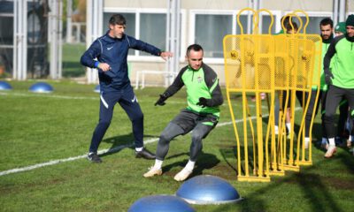 Bursaspor’da Menemenspor maçı hazırlıkları devam ediyor