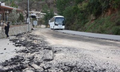 Sezon açıldı, yol çalışması çileye döndü