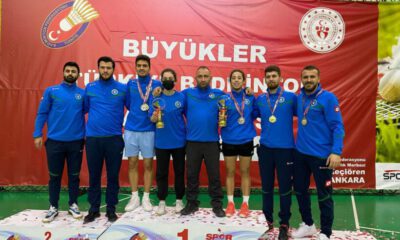 Badmintonda Bursa Büyükşehir Belediyespor fırtınası