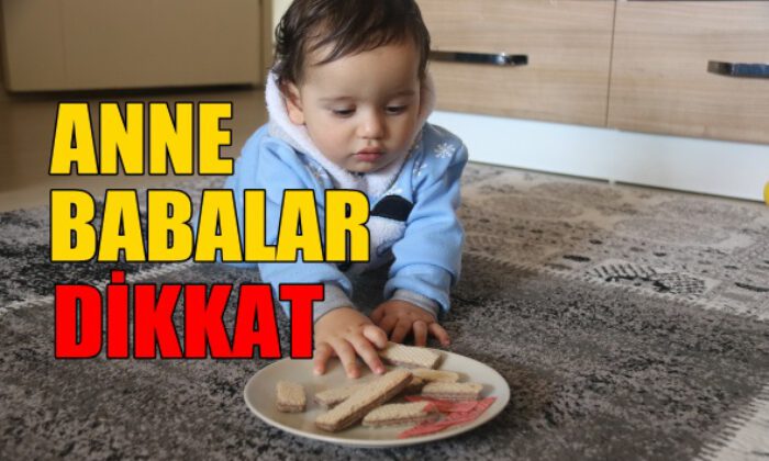 Gofretten çıkanlar küçük bebeği ölüme götürüyordu