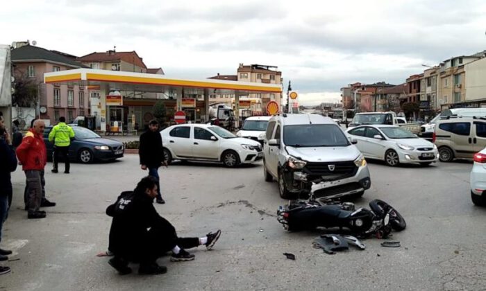 Bursa’da feci kaza anı kameralarda