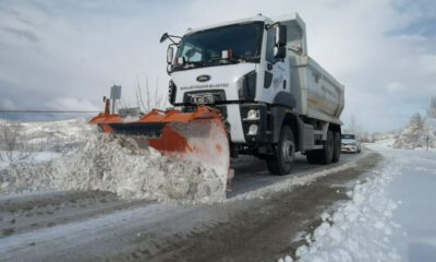 Karlı yolları aşıp şifa dağıttılar!