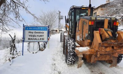 Bursa’da 507 mahalleye yoluna anında müdahale