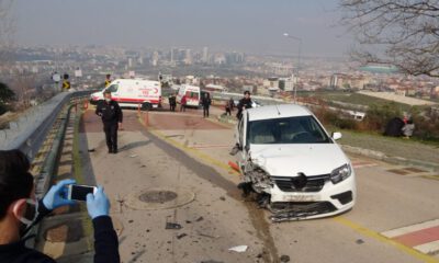 Bursa Uludağ yolunda feci kaza: 3 yaralı