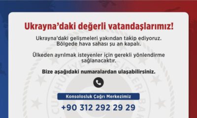 Dışişleri Bakanlığı’ndan Ukrayna’daki Türkler için çağrı