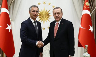 Cumhurbaşkanı Erdoğan, NATO Genel Sekreteri Stoltenberg ile görüştü