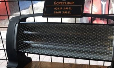 Kafelerden ısıtıcı tarifesi! Saati 5 TL…