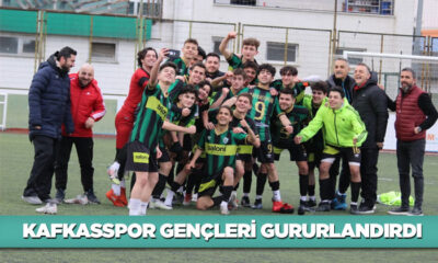 Kafkasspor U-18’de şampiyon