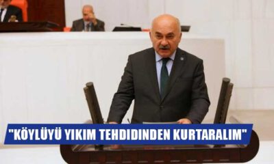 Bursa Milletvekili Vahapoğlu: “Köylüyü yıkım tehdidinden kurtaralım”