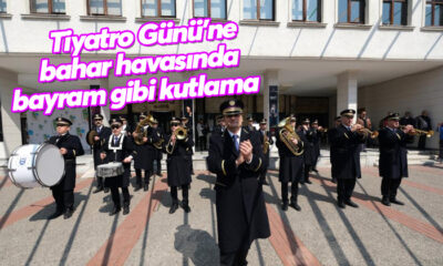 Tiyatro Günü’nde coşkulu kutlama