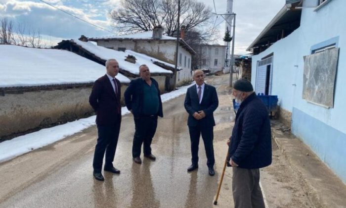 Yenişehir’de evi yanan vatandaşa belediyeden yardım eli