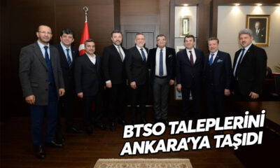 BTSO, enerji sektörü temsilcilerinin talepleri için Ankara’da