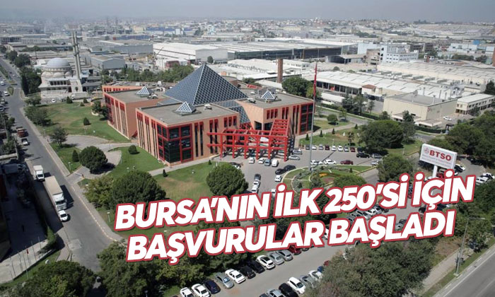 BTSO’nun çeyrek asırlık ekonomi araştırmasında başvurular başladı