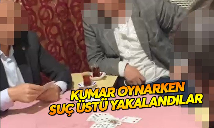 Bursa’da kumar oynatılan kıraathaneye şok baskın